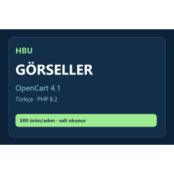 HBU Resim Kontrolcüsü — OpenCart 4 HBU Resim Kontrolcüsü — OpenCart 4